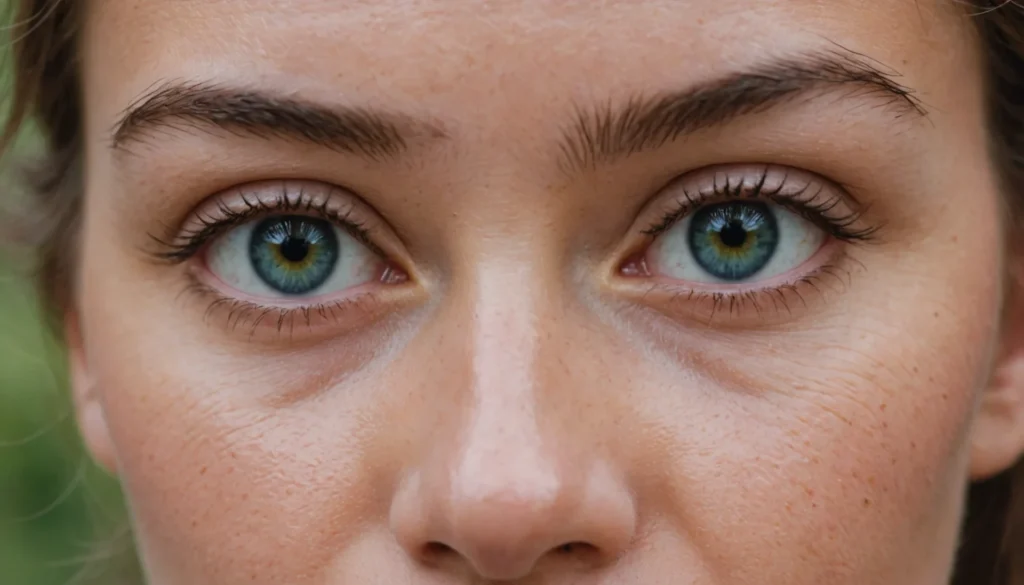 éclaircir les yeux